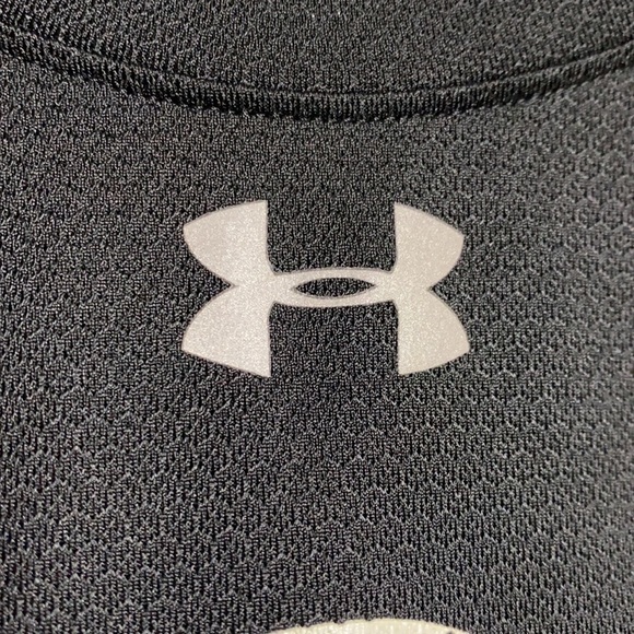 6 Hr. Sale Nwt Under Armour Black Heat Gear Tshirt - Picture 9 of 13